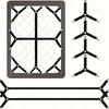 A set of adjustable bed sheet holder straps with anti-slip clips shown in various configurations.