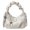 Crystal Bowknot Evening Clutch with Chain Strap