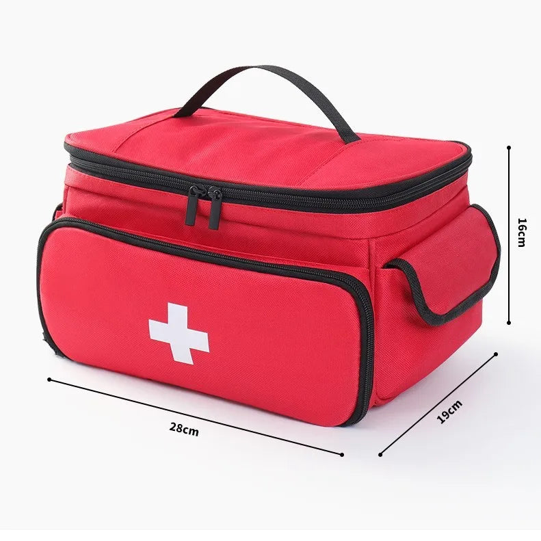 Compact Oxford Medicine & First Aid Storage Bag