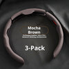 Premium Universal Leather Steering Wheel Cover