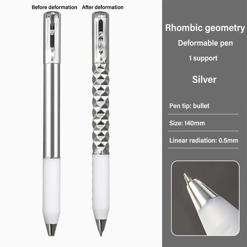 Stylo Gel à Transformation Géométrique