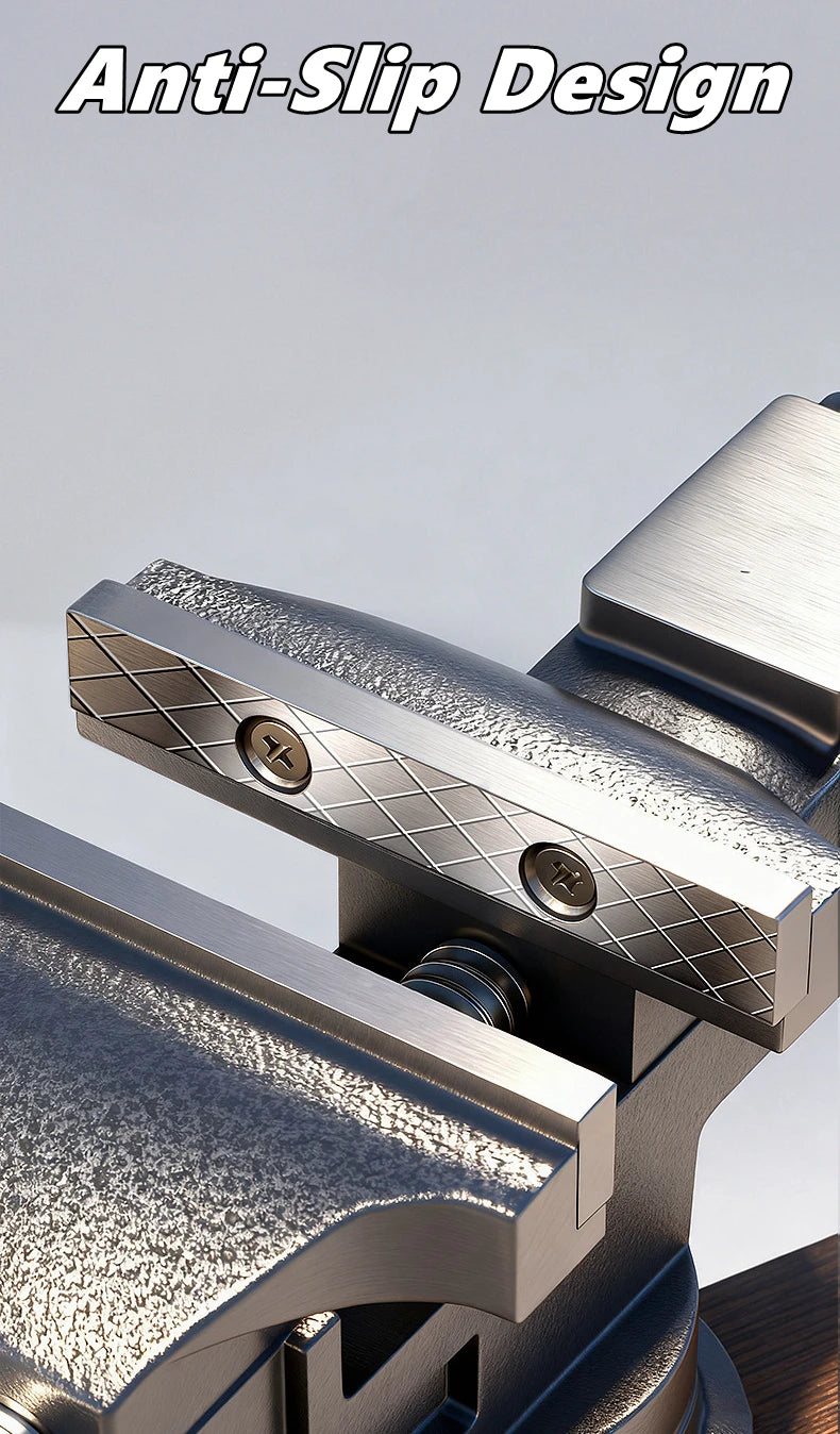 360° Swivel Clamp-On Table Vise for Workbench