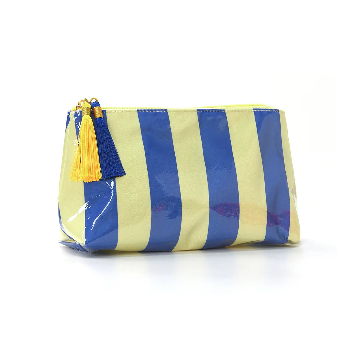 Wasserfeste Kosmetiktasche mit Fransen und Reißverschluss