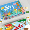 Montessori Busy Book for Toddlers – Reusable Sticker & Velcro Learning Activities