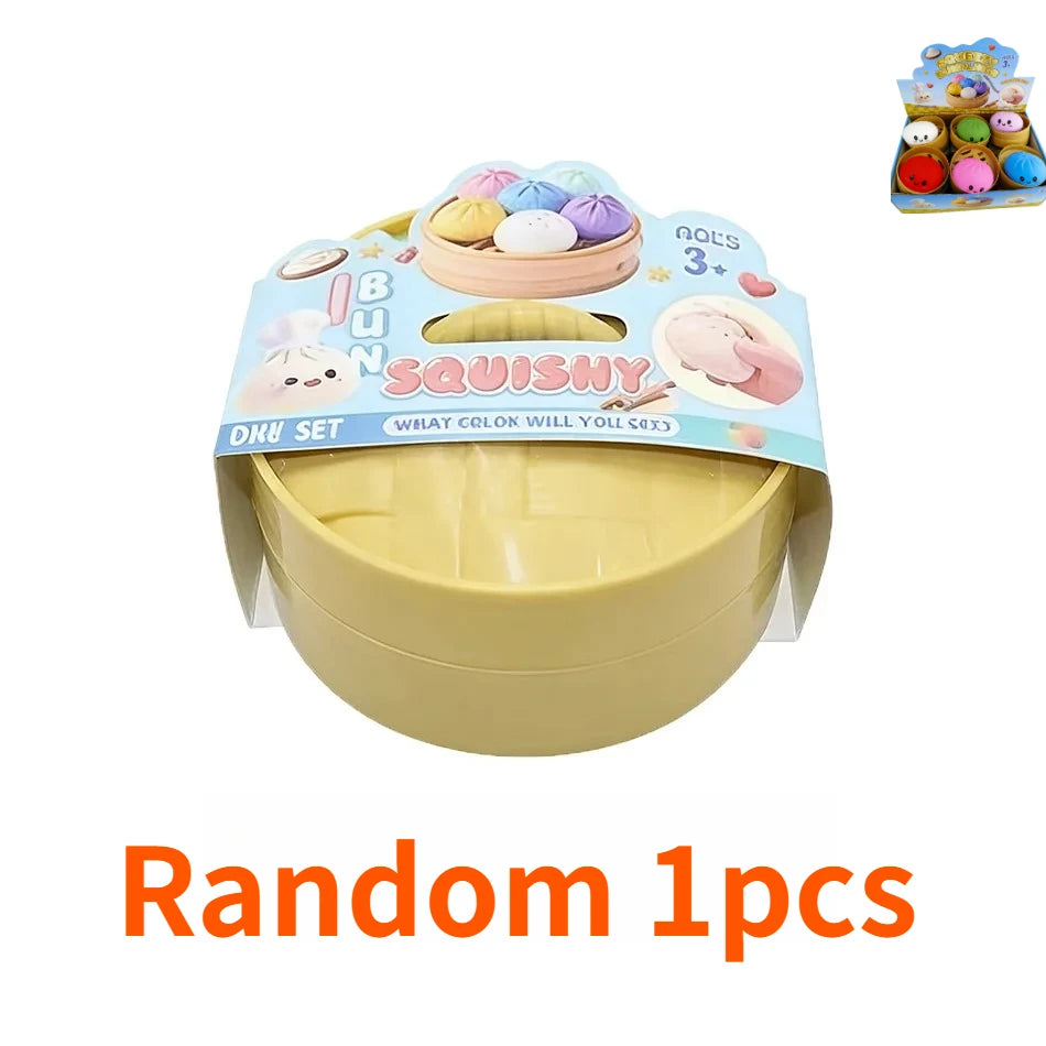 Juguete Anti-Estrés Baozi de Apretar