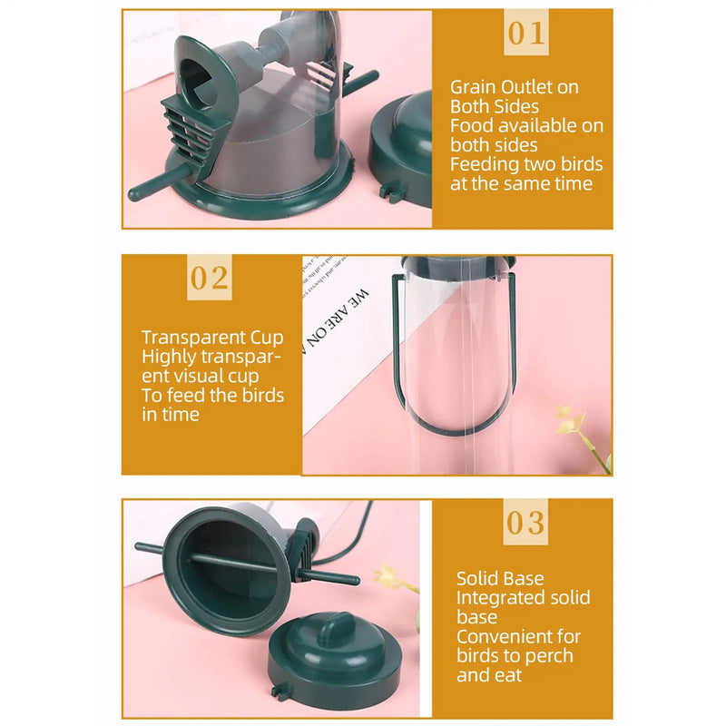 Squirrel-Proof Hanging Bird Feeder