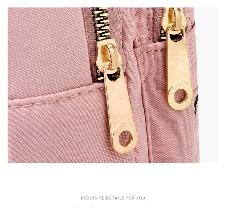 Women's Waterproof Sling Crossbody Bag with Adjustable Strap