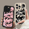 Camouflage Silicone Phone Case with Shock-Absorbing Protection