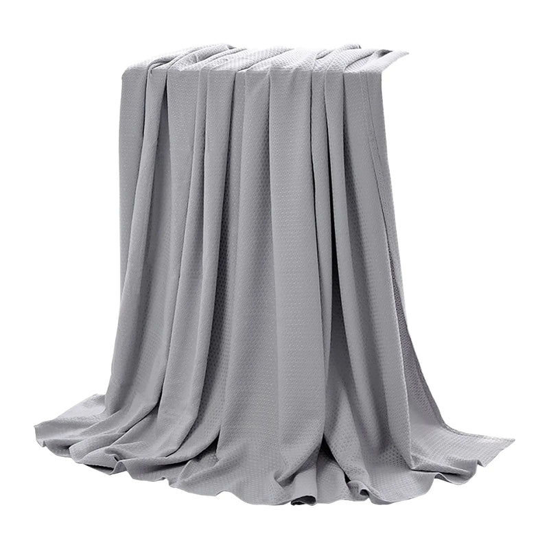 Bamboo Fiber Cooling Throw Blanket