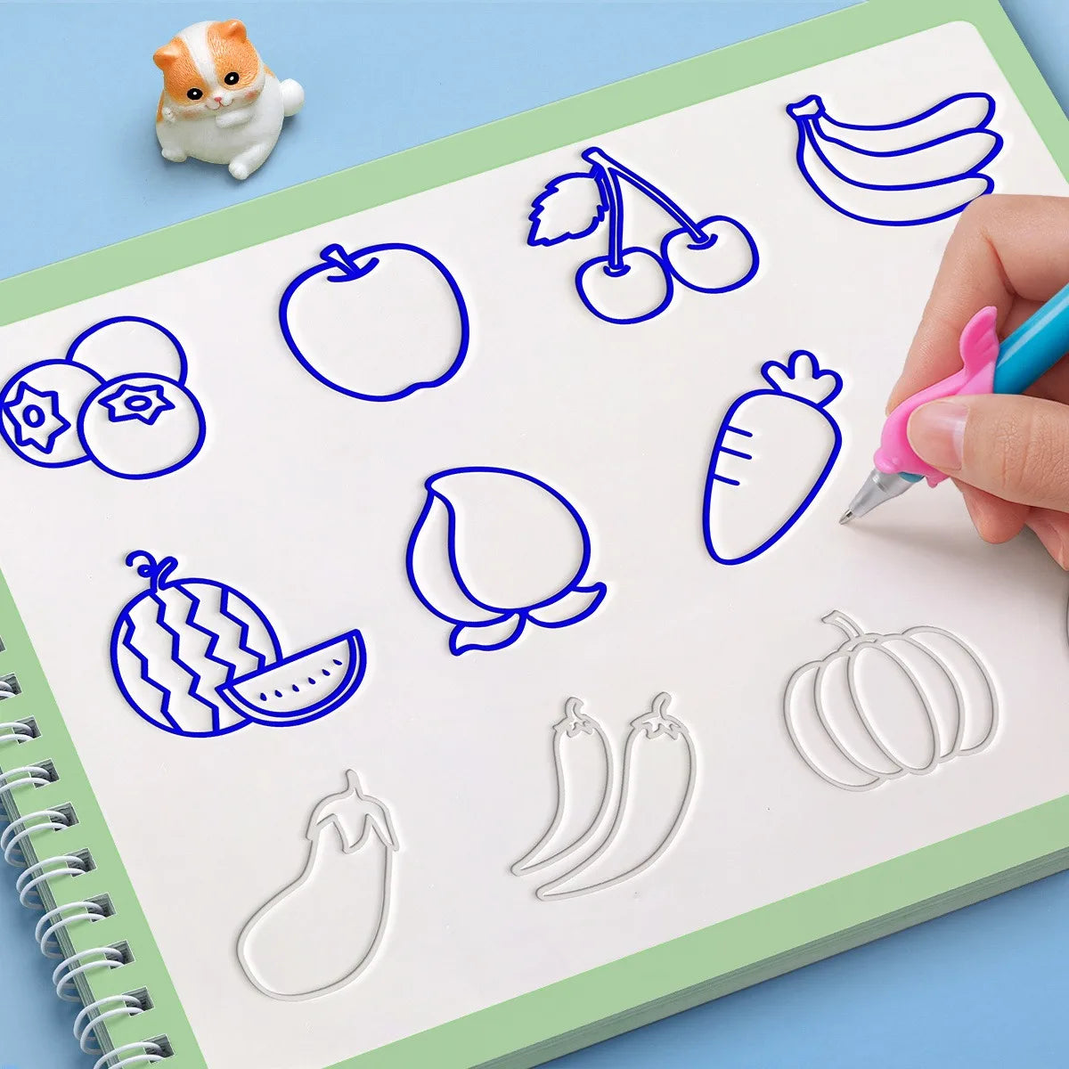 Magic Groove Practice Copybook for Kids