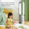 Smart Bladeless Tower Fan with Remote Control