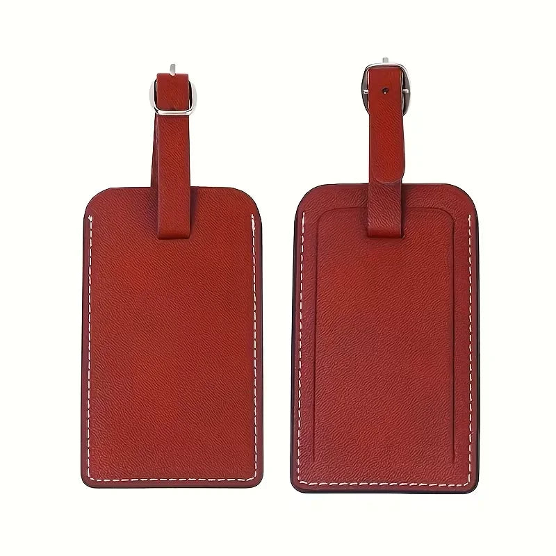 Personalized Faux Leather Passport and Luggage Tag Set