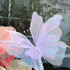 Lifelike 3D Silk Butterfly Decoration for Events and Photography