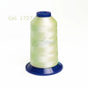 A spool of light green polyester embroidery thread labeled Col. 1727.