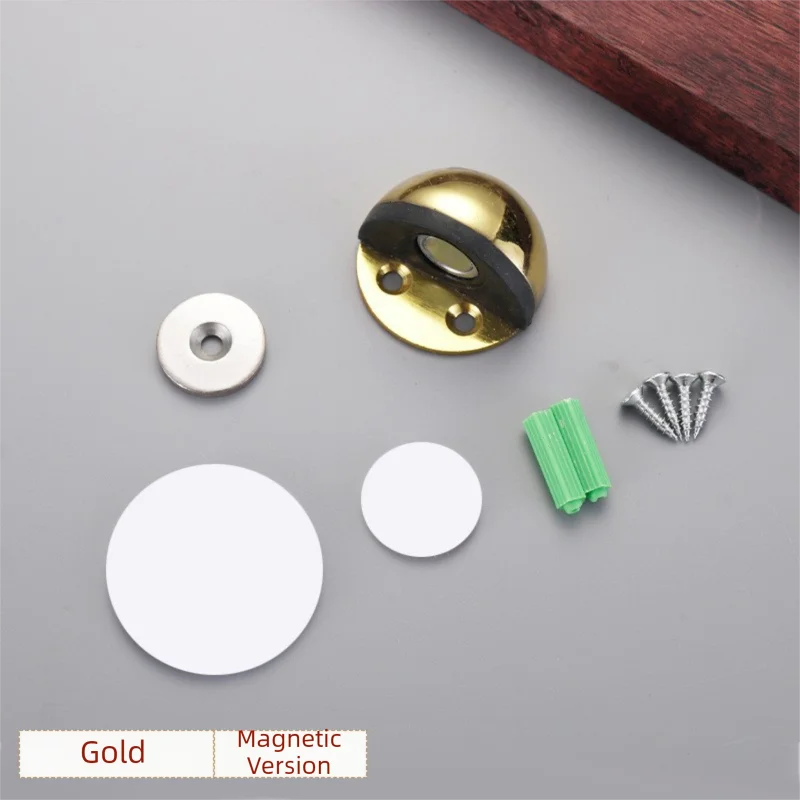 Magnetic No-Drill Door Stopper