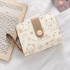 Cute Cat Face PU Leather Coin Purse with Wrist Strap