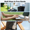 360° Rotatable Clip-On Car Fan with USB Rechargeable Battery