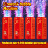Firework Bubble Machine with Music and Lights