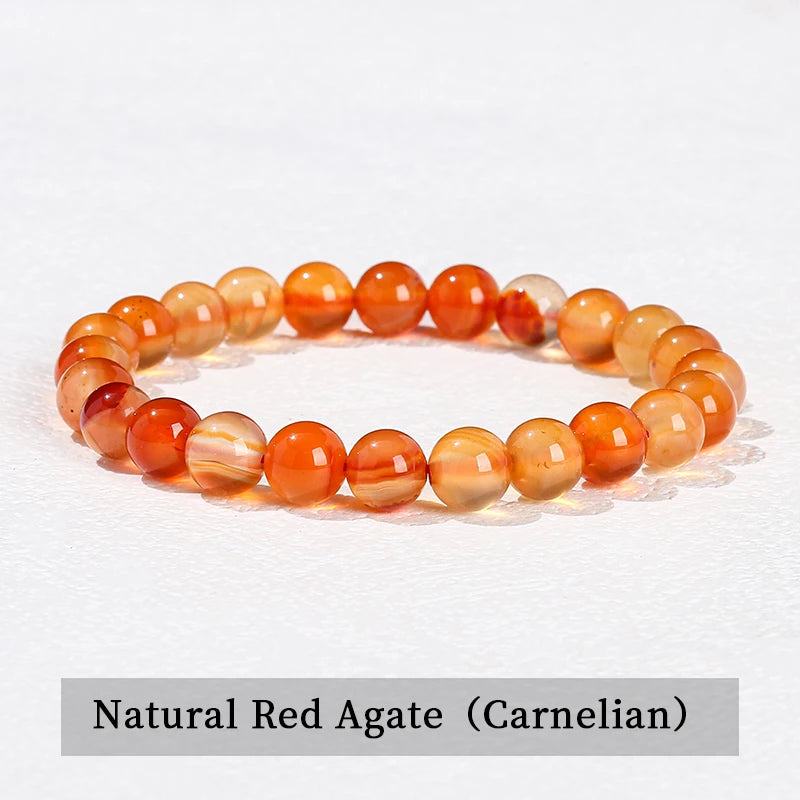 Natural Stone Beaded Bracelet