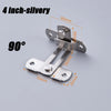 Stainless Steel Hook and Eye Door Latch