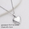 Vintage Floral Heart Locket Necklace
