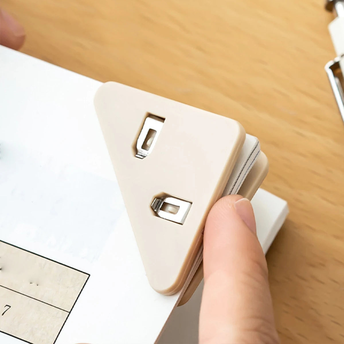 Triangle Paper Clips for Documents and Office Organization
