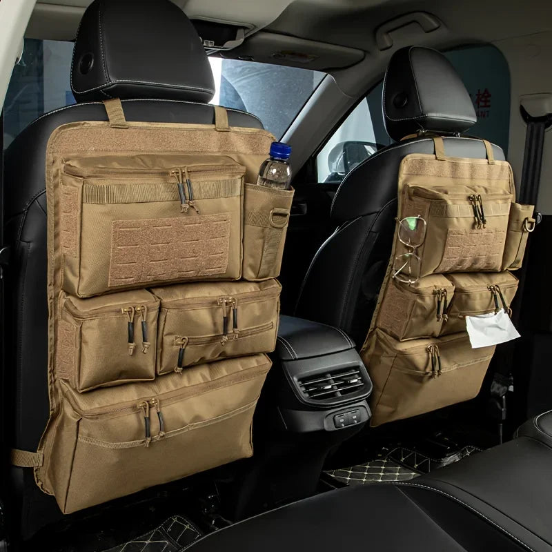 Car Rear Seat Organizer with Hanging Storage