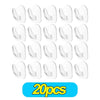 Clear Adhesive Wall Hooks