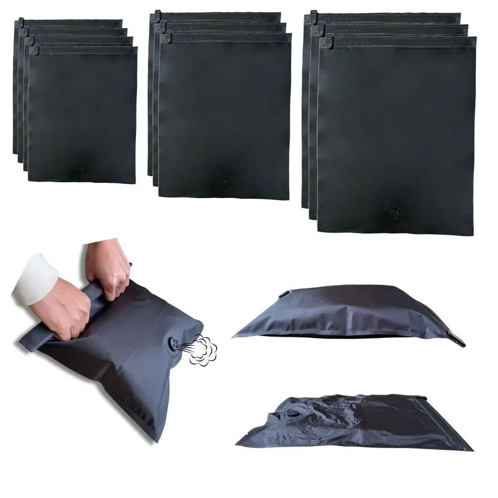 Reusable Hand Roll Vacuum Bags for Travel and Storage