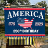 250th Anniversary Plush Flag