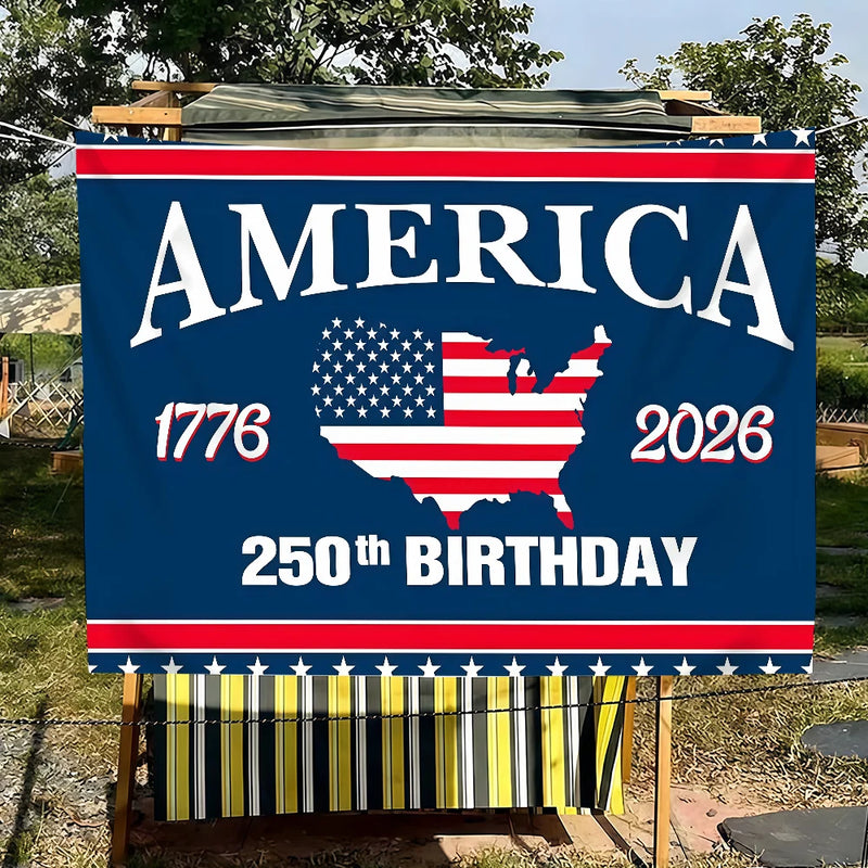 250th Anniversary Plush Flag