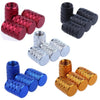 Aluminum Tire Valve Stem Caps – Set of 4