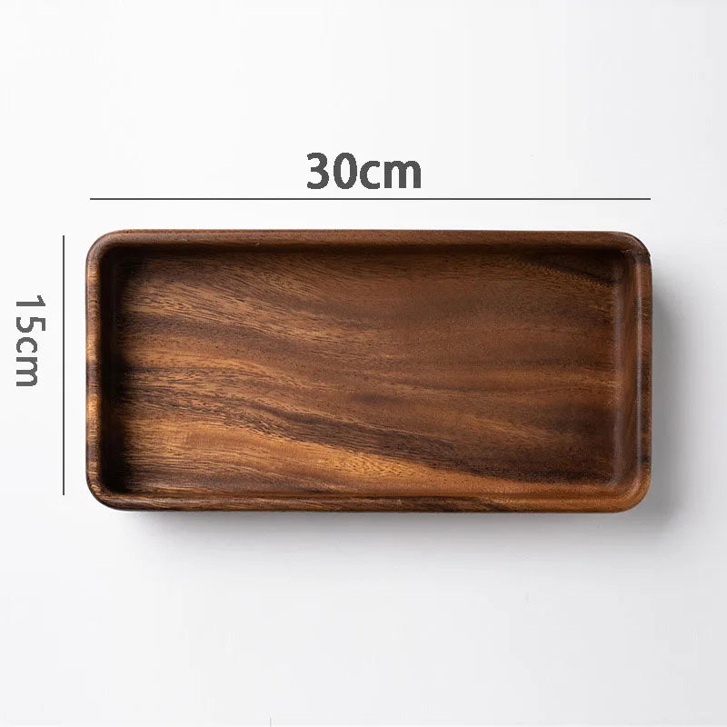 Black Walnut Wood Serving Tray
