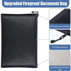 Fireproof and Waterproof Document Bag for Valuables