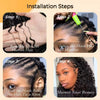Burmese Curly Feather Hair Extensions