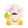 Resin Flower Pot Elf Figurine for Car Interior & Desktop