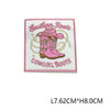 Embroidered Iron-On Patch with Cute Emblem Design