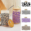 Leopard Print UV DTF Cup Wrap Sticker