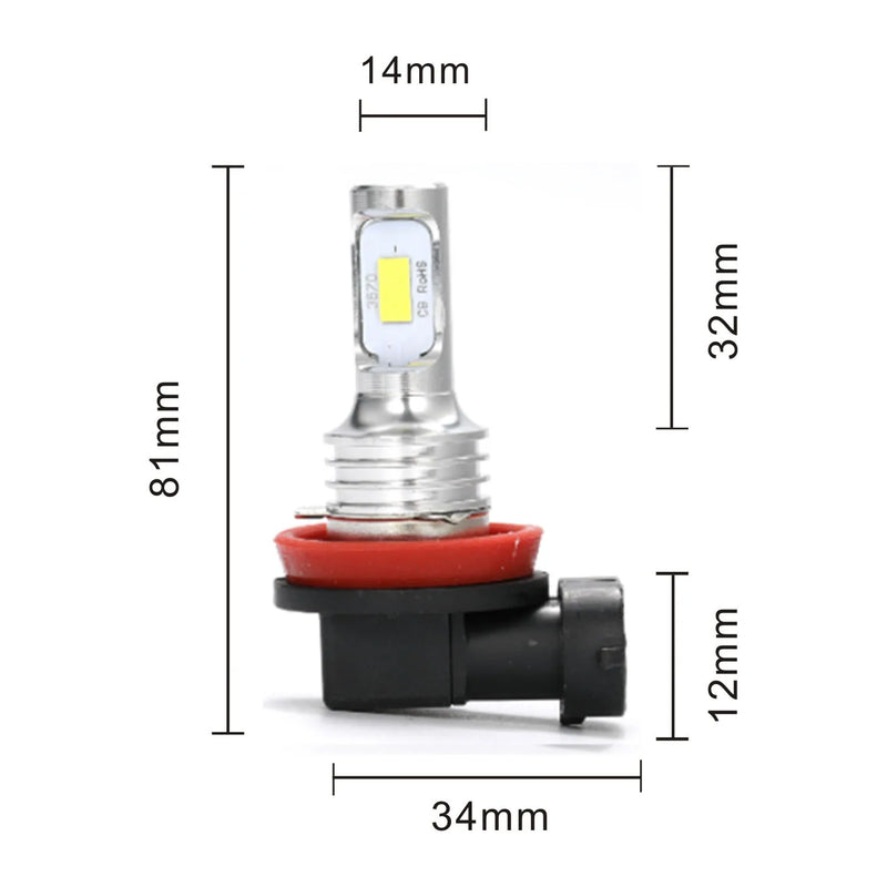 High-Performance LED Headlight Bulbs - Pair