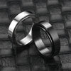 Stainless Steel Anxiety Spinner Ring