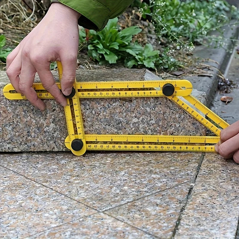 Foldable Multi-Angle Ruler for Precision Measuring