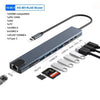 10-in-1 USB-C Hub with 4K HDMI, Ethernet, and 100W PD