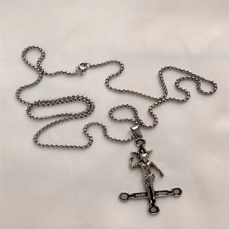 Vintage Cross Pendant Necklace