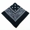 Paisley Bandana Square Scarf – 55cm Cotton Blend for Men and Women
