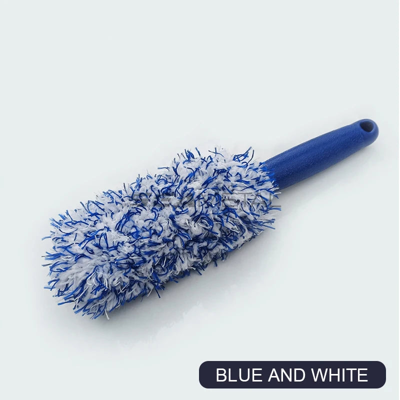 Soft Plush Car Wheel & Rim Cleaning Brush