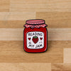 Just One More Chapter Enamel Pin for Book Lovers