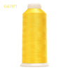 80-Color Polyester Embroidery Thread Set with Large 4000m Spools