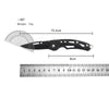 Compact Stainless Steel Folding Knife for Outdoor Adventures