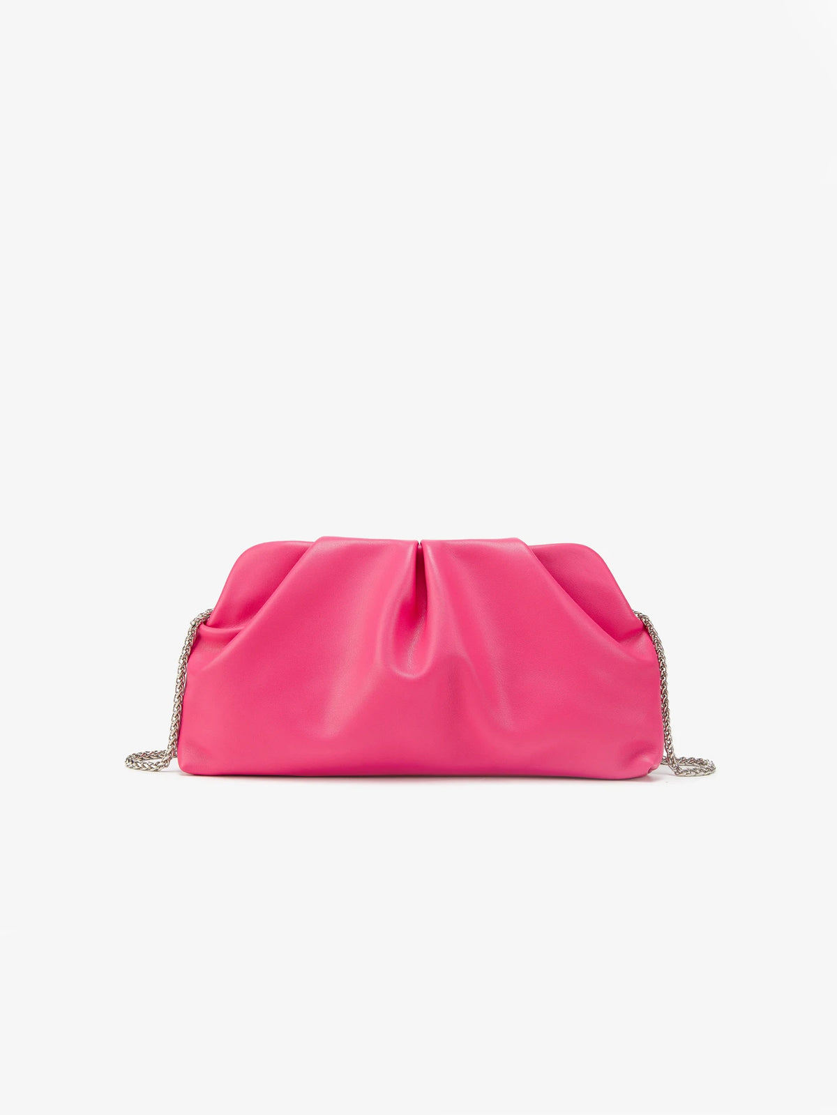 Elegant Chain Shoulder Bag with Crystal Accents