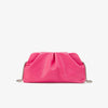 Elegant Chain Shoulder Bag with Crystal Accents